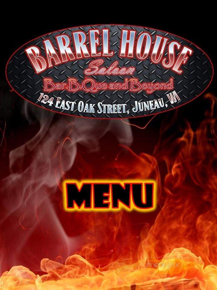 The Barrel House Saloon & Eatery - Juneau, WI menu_pic