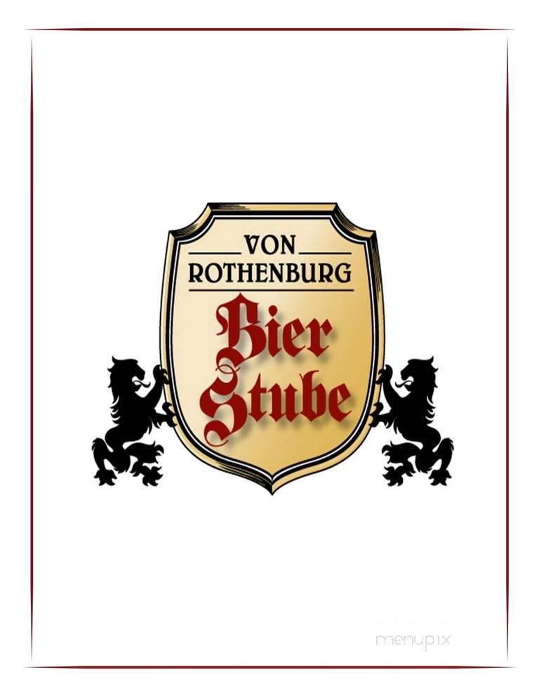 Von Rothenburg Bier Stube - Germantown, WI