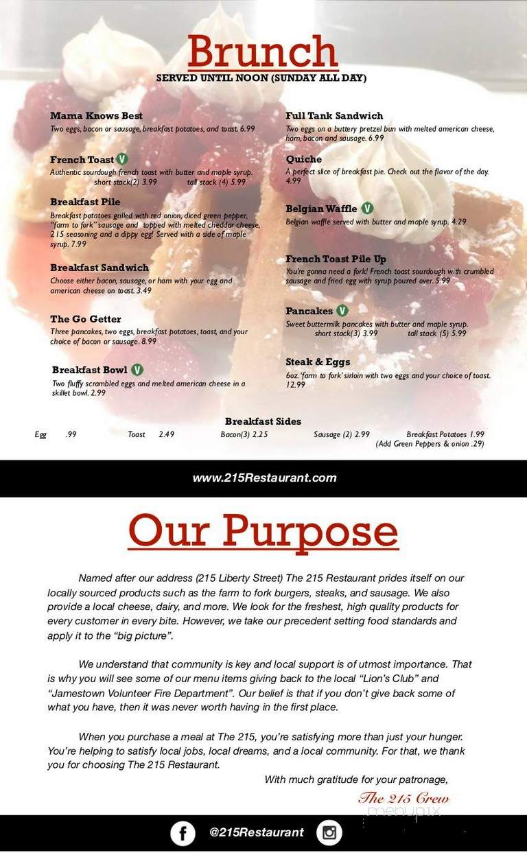 Club T Sandwich Shop & Coffee House - Jamestown, PA menu_pic