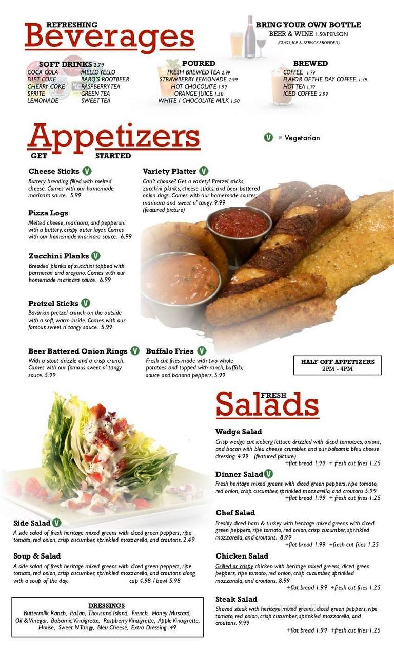 Club T Sandwich Shop & Coffee House - Jamestown, PA menu_pic