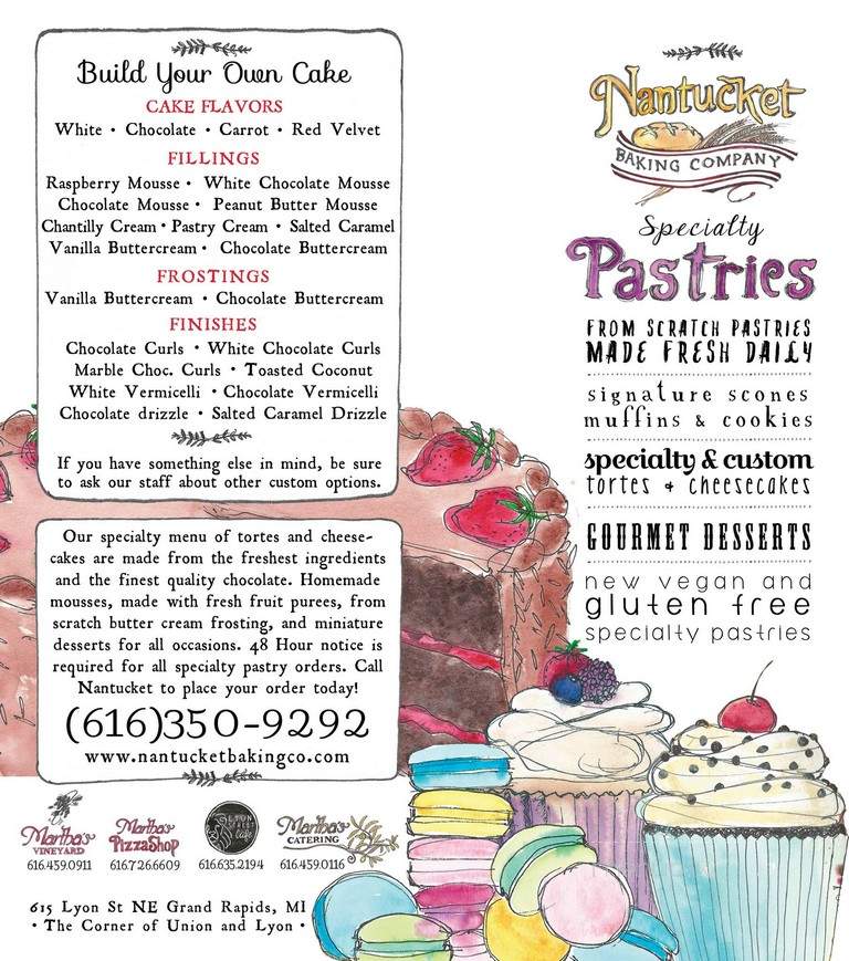 Nantucket Baking Company - Grand Rapids, MI menu_pic