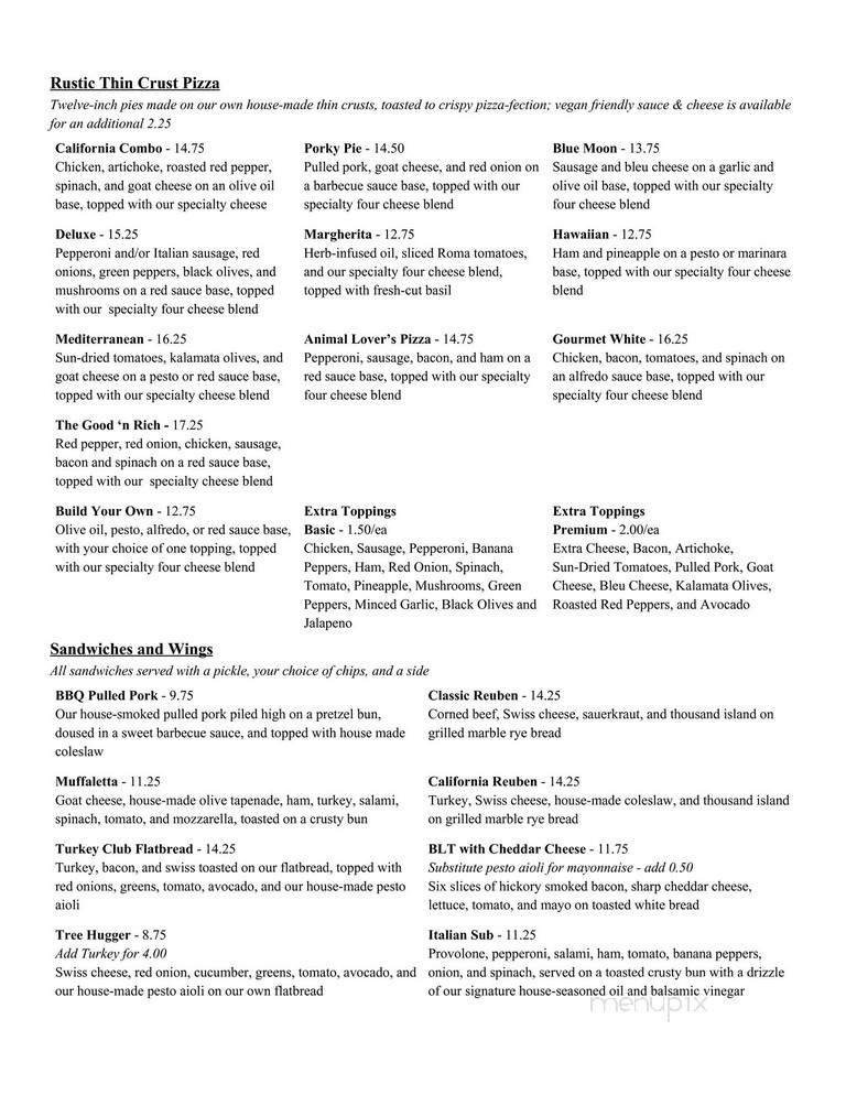 Final Gravity Brewing Company - Decatur, MI menu_pic