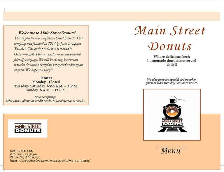 Main Street Donuts - Ottumwa, IA