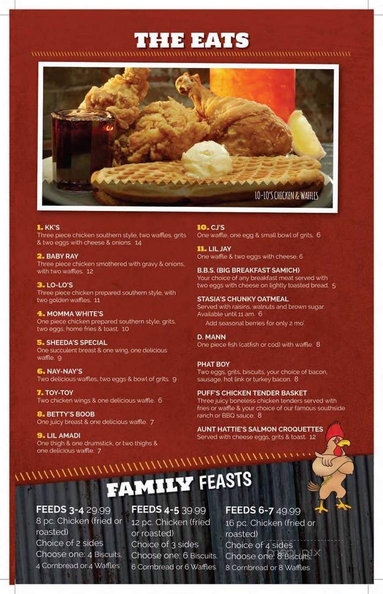 Lo-Lo's Chicken & Waffles - Omaha, NE menu_pic
