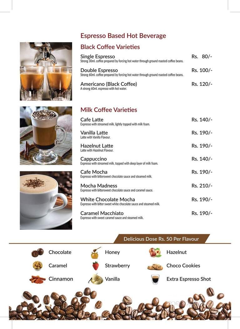 Crossroad Coffee - Malta, MT menu_pic