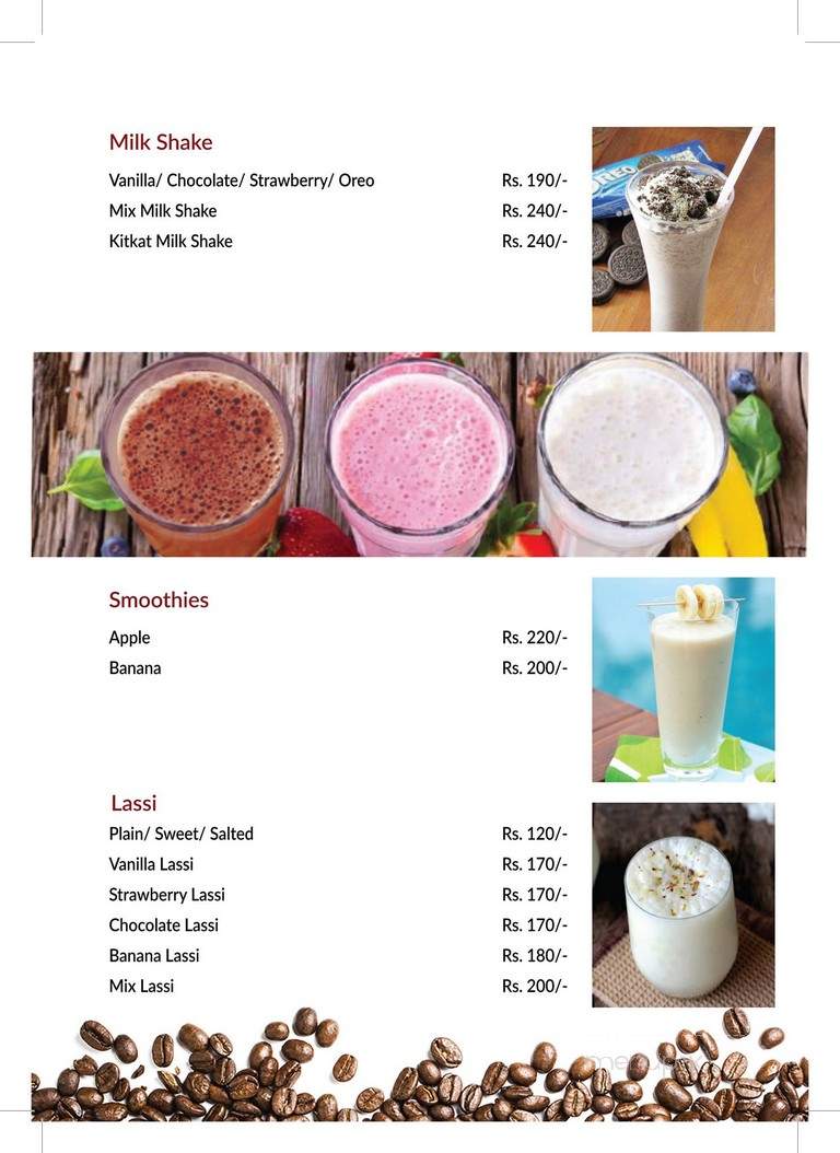 Crossroad Coffee - Malta, MT menu_pic