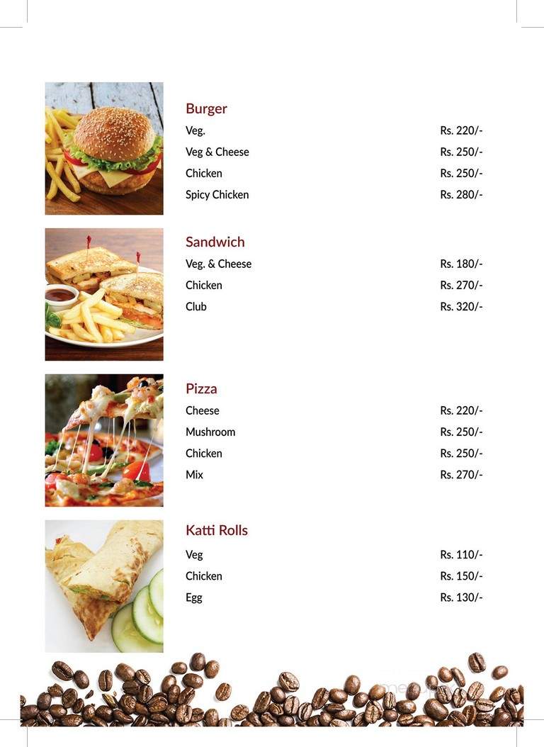 Crossroad Coffee - Malta, MT menu_pic