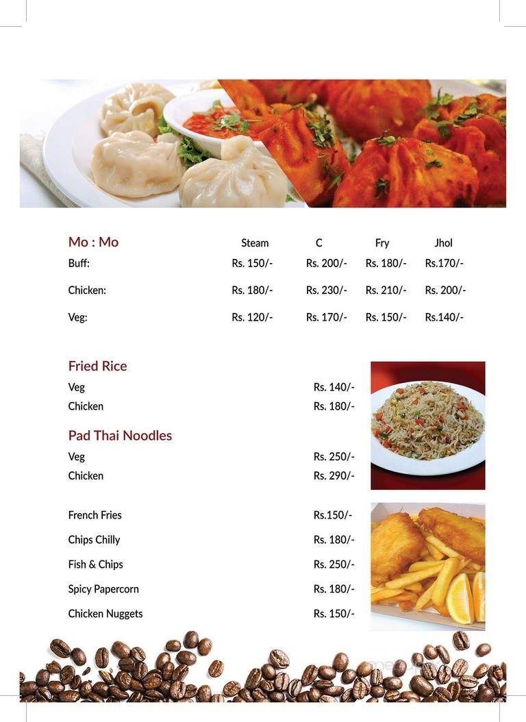 Crossroad Coffee - Malta, MT menu_pic