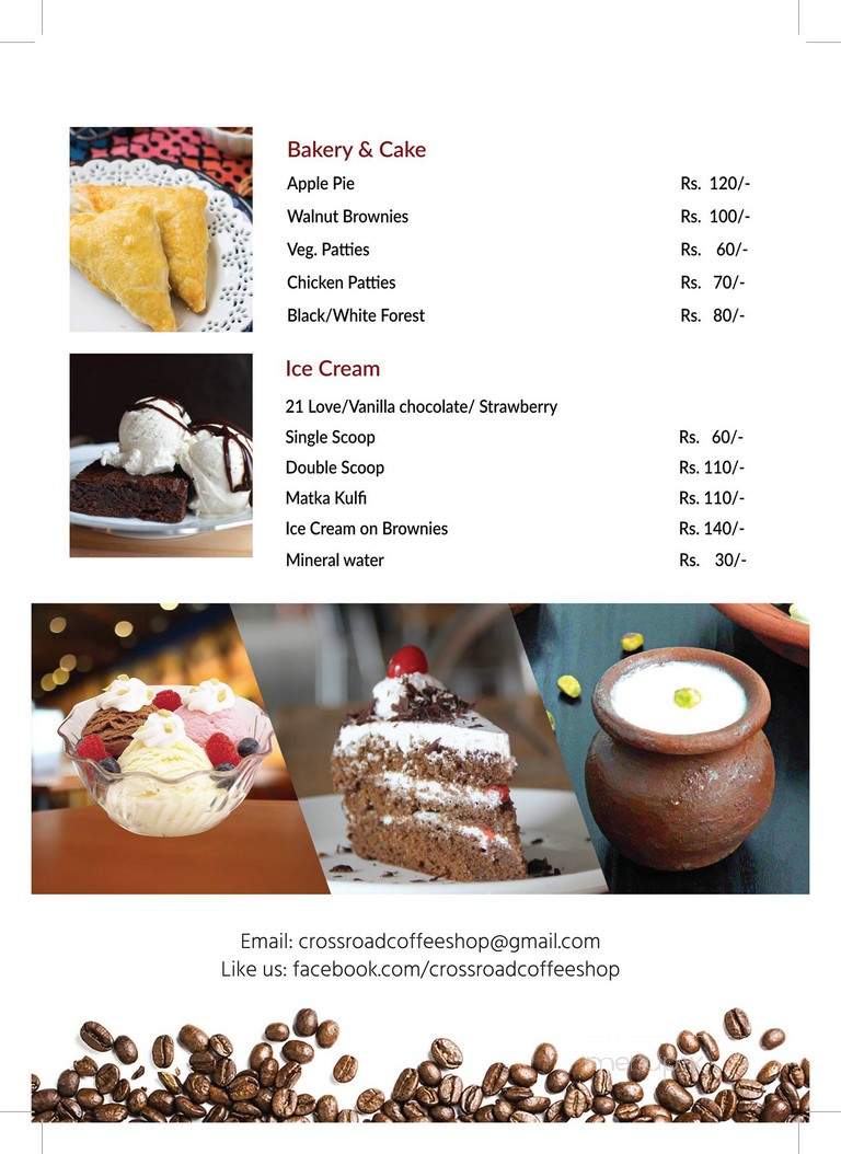 Crossroad Coffee - Malta, MT menu_pic