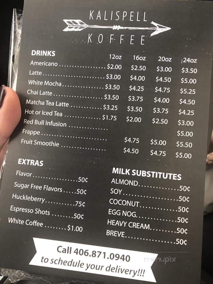 Kalispell Koffee - Kalispell, MT menu_pic