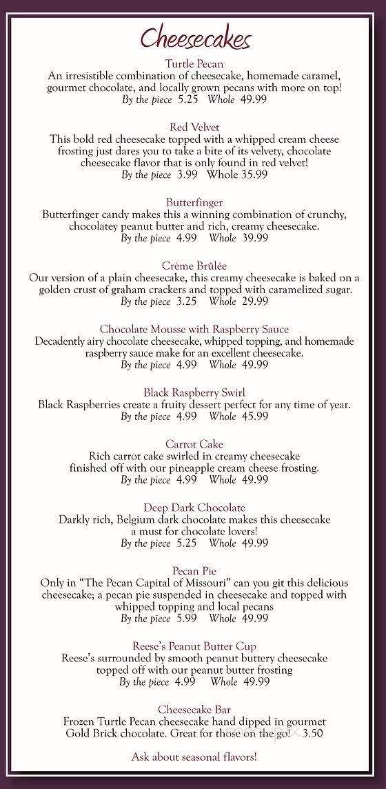 Kaitlynn's - Brunswick, MO menu_pic