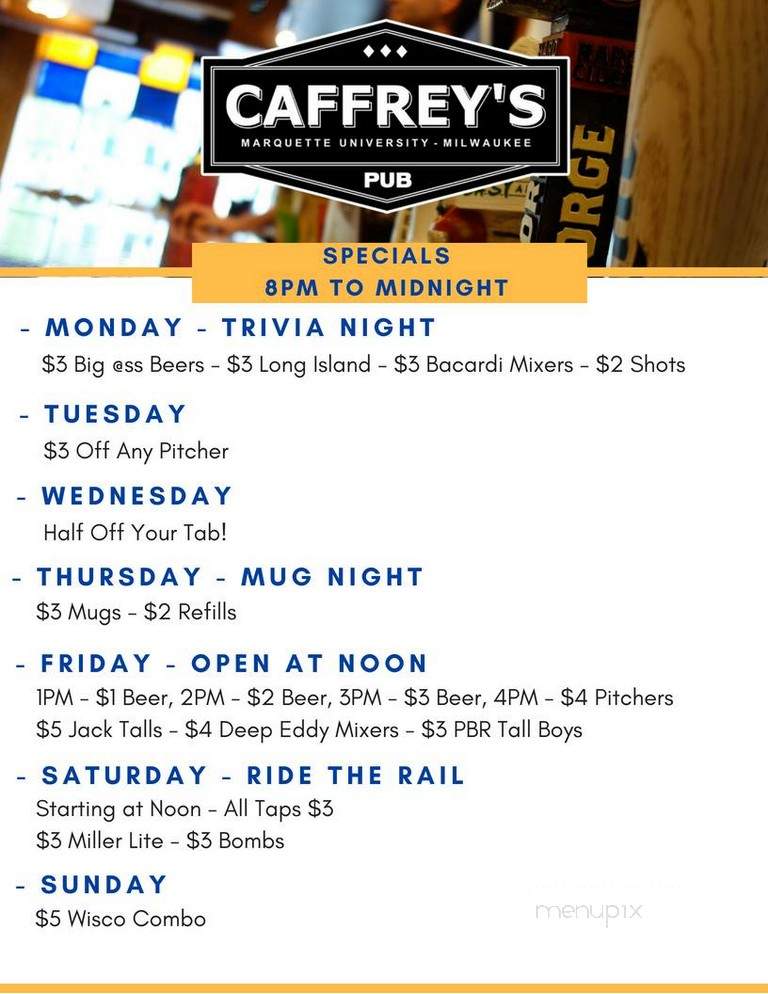 Caffrey's Pub - Milwaukee, WI
