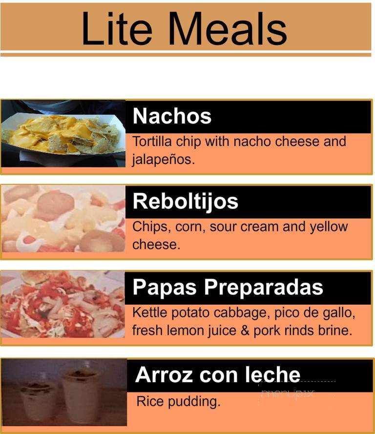 Fruteria Tropical - Plano, TX menu_pic