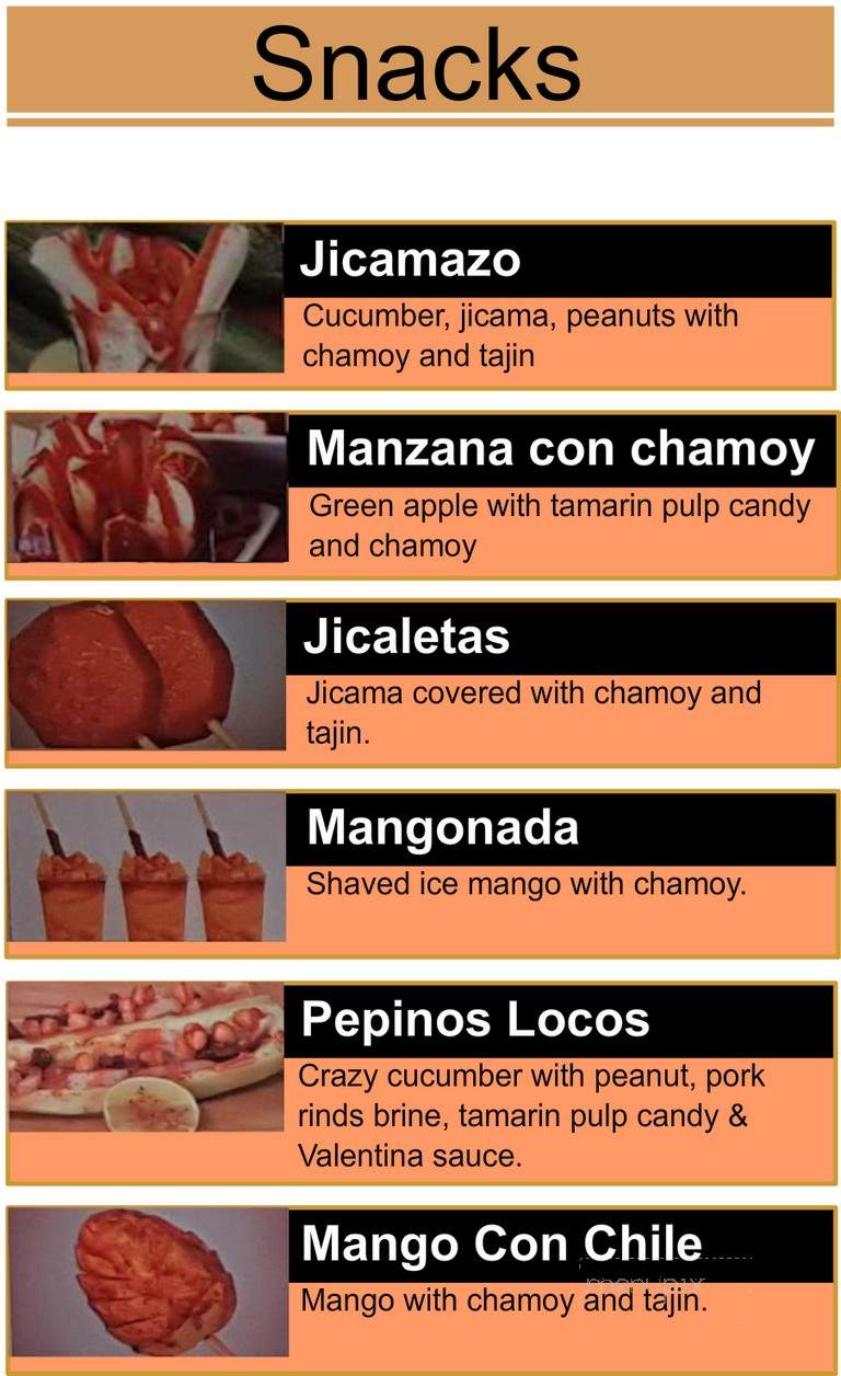 Fruteria Tropical - Plano, TX menu_pic