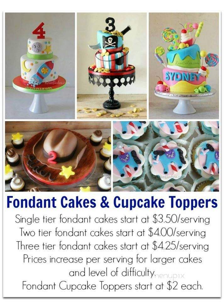 So Sweet Cupcake Boutique - Fort Worth, TX menu_pic