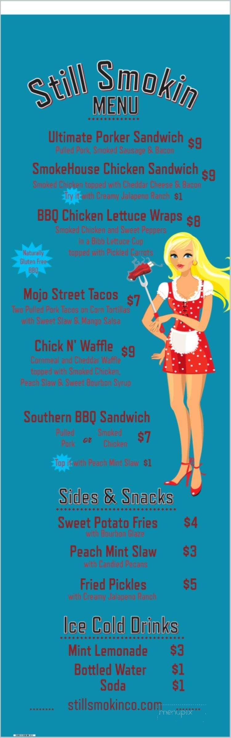Still Smokin - Arvada, CO menu_pic