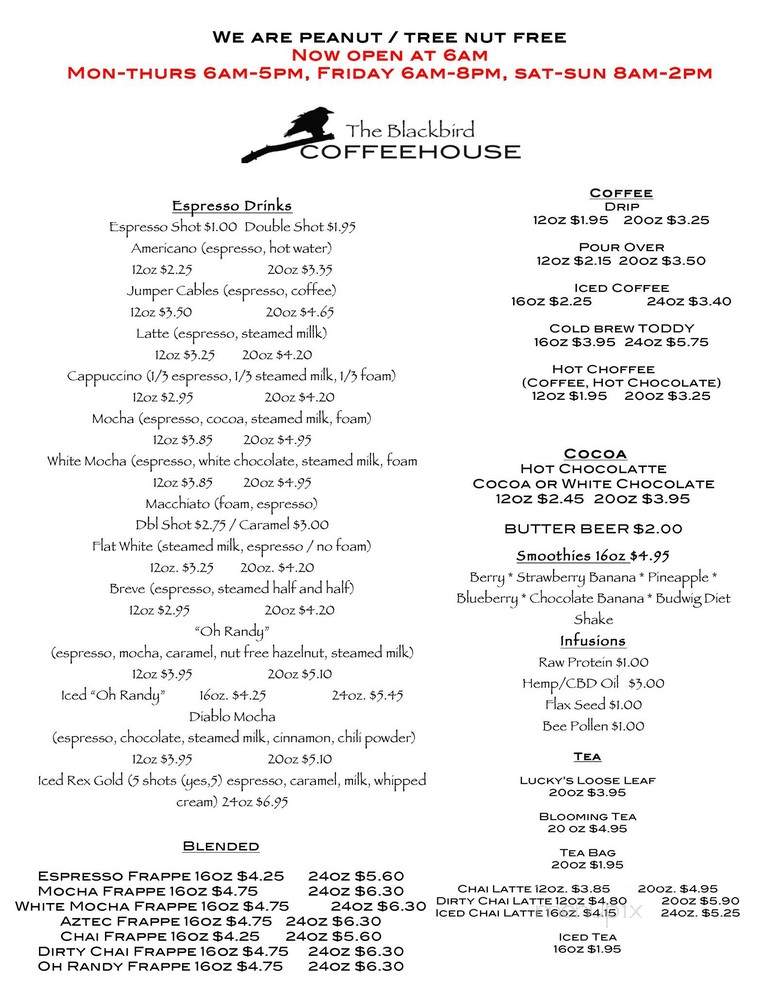 Blackbird Coffee House - Fort Collins, CO