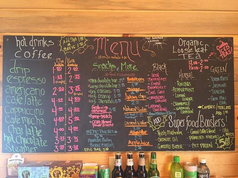 Tiny House Coffee - Poncha Springs, CO menu_pic
