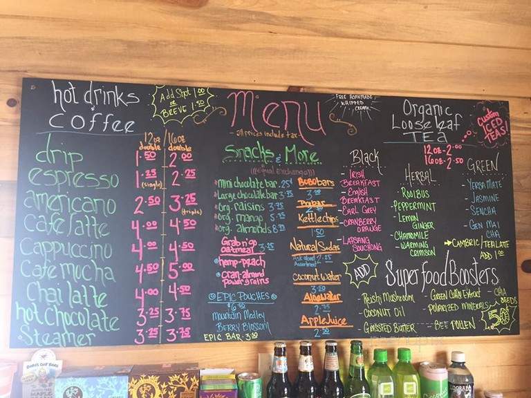 Tiny House Coffee - Poncha Springs, CO menu_pic
