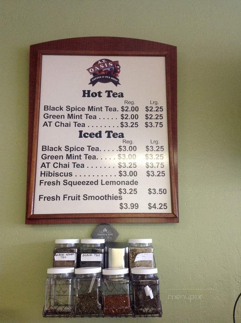 A T Oasis Coffee & Tea Shop - Phoenix, AZ