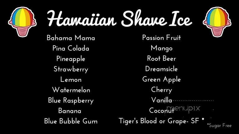 Top That Frozen Yogurt - Glendale, AZ menu_pic