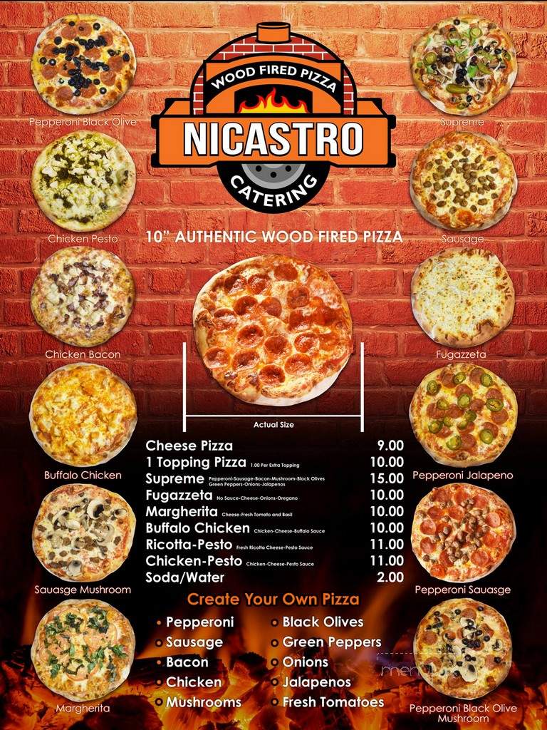 Nicastro Wood Fired Pizza - Queen Creek, AZ menu_pic