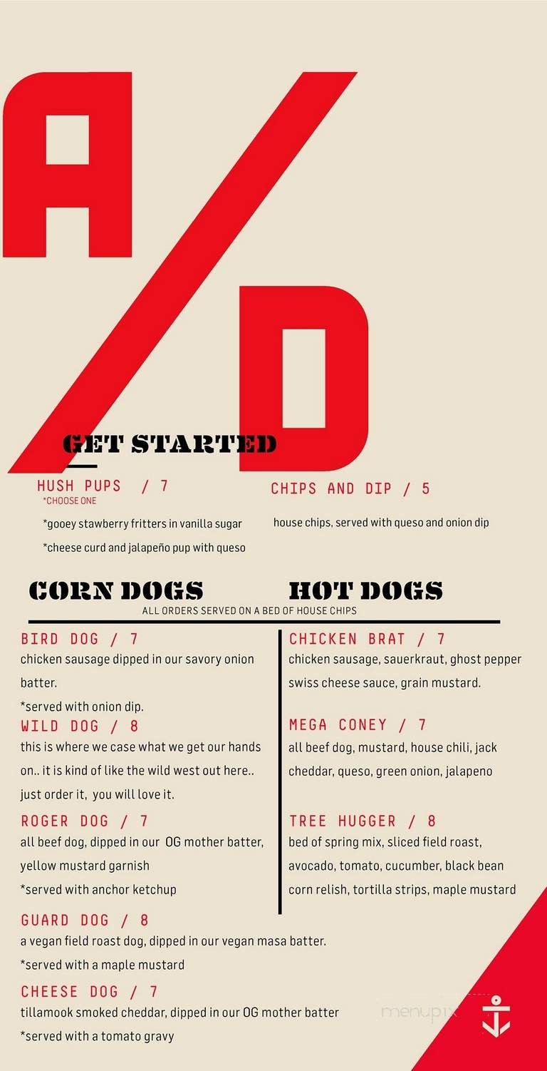 Anchor Down - Oklahoma City, OK menu_pic