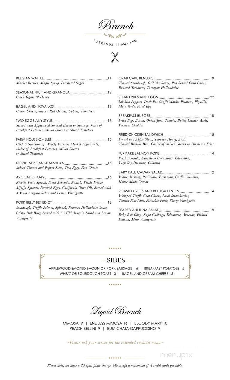 The Culver Studios Commissary - Culver City, CA menu_pic