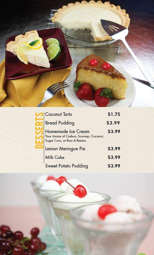 Mar's Caribbean Gardens - Gardena, CA menu_pic