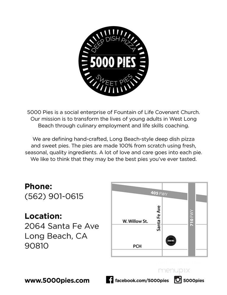 5000 Pies - Long Beach, CA