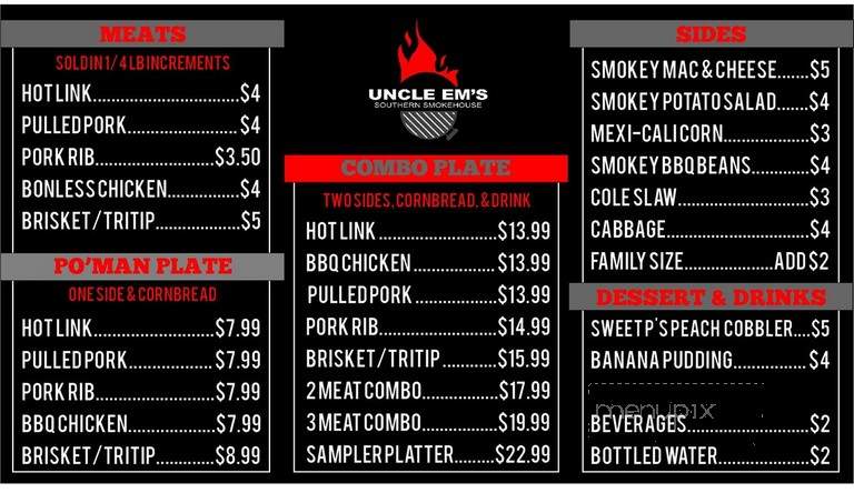 Willie's Chicken and Waffles - Altadena, CA menu_pic