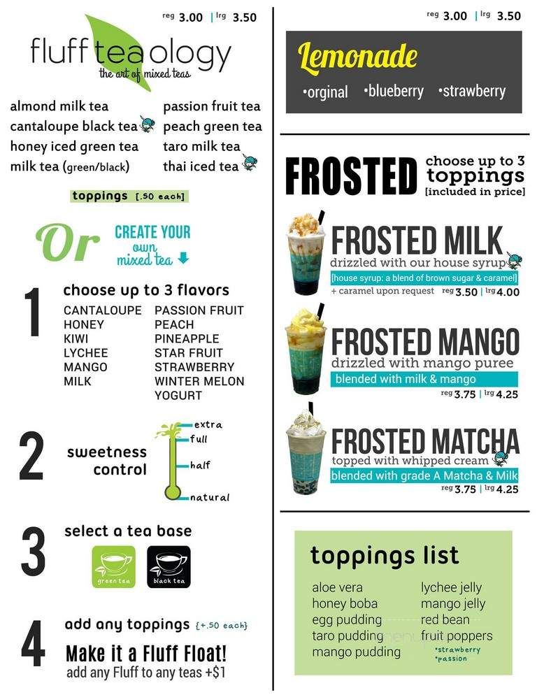 Fluff Ice - Monrovia, CA menu_pic
