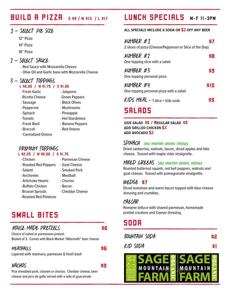 Black Market Brewing Co - Temecula, CA menu_pic