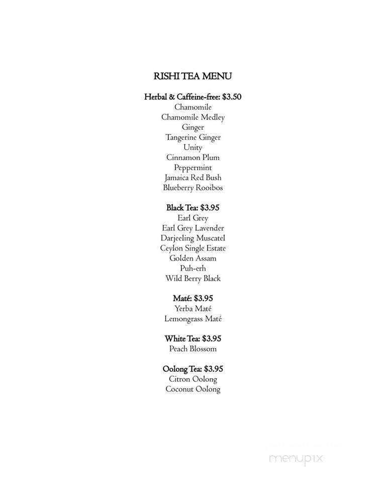 Bookworks - Pacific Grove, CA menu_pic