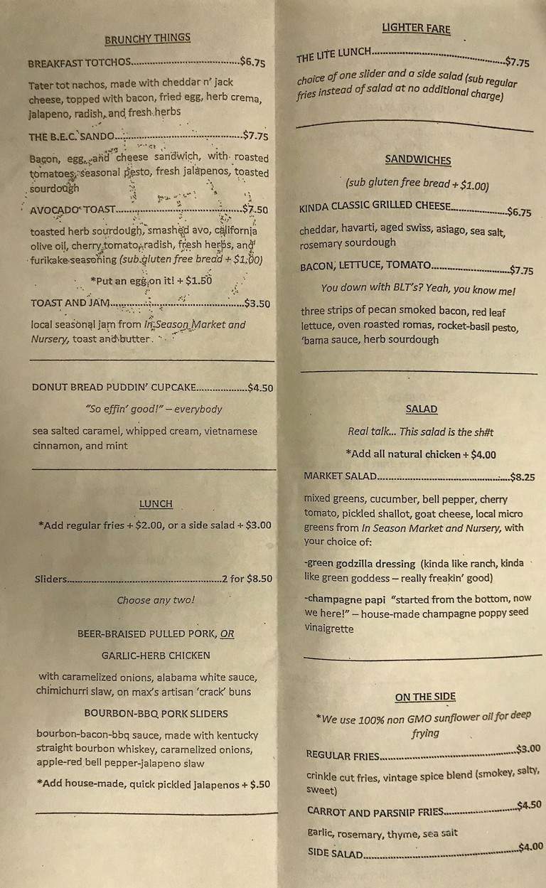 Cast Iron Cheese - Lodi, CA menu_pic