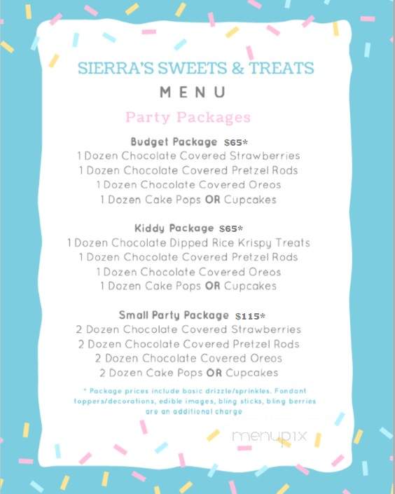 Sierra's Sweets and Treats - Carmichael, CA