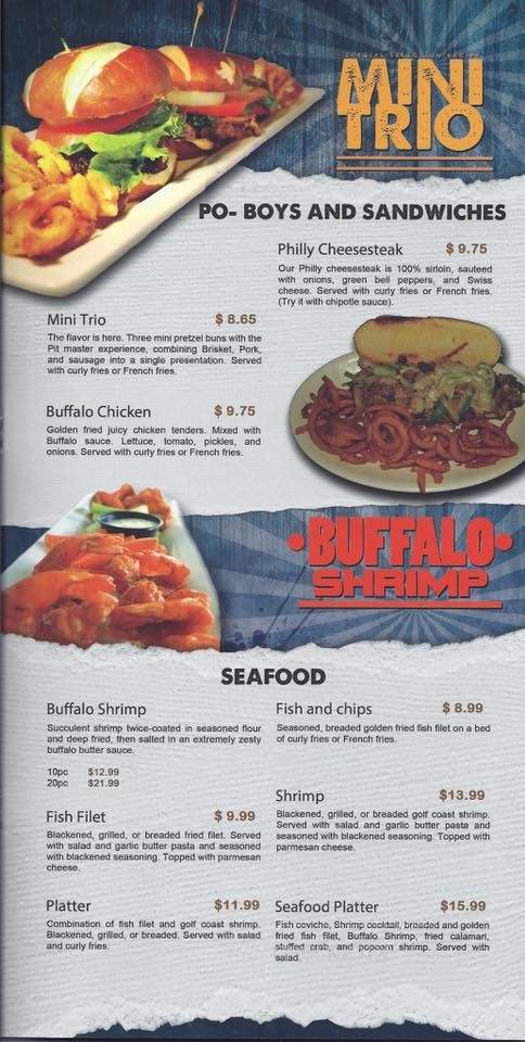 Ice House Sports Bar & Grill - Brownsville, TX menu_pic