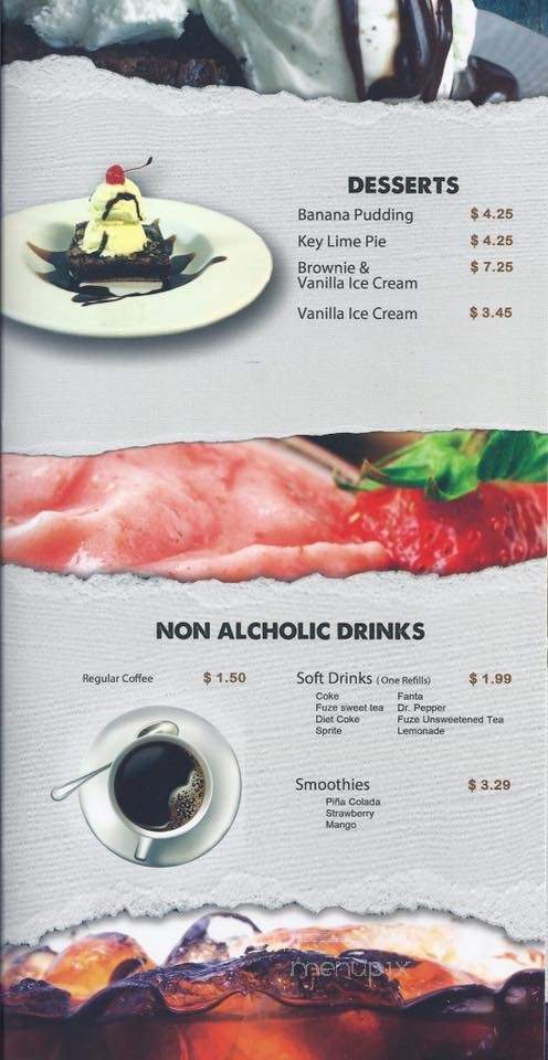 Ice House Sports Bar & Grill - Brownsville, TX menu_pic