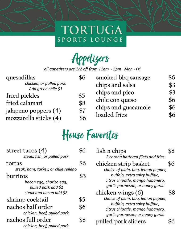 Tortuga Sports Lounge - El Paso, TX