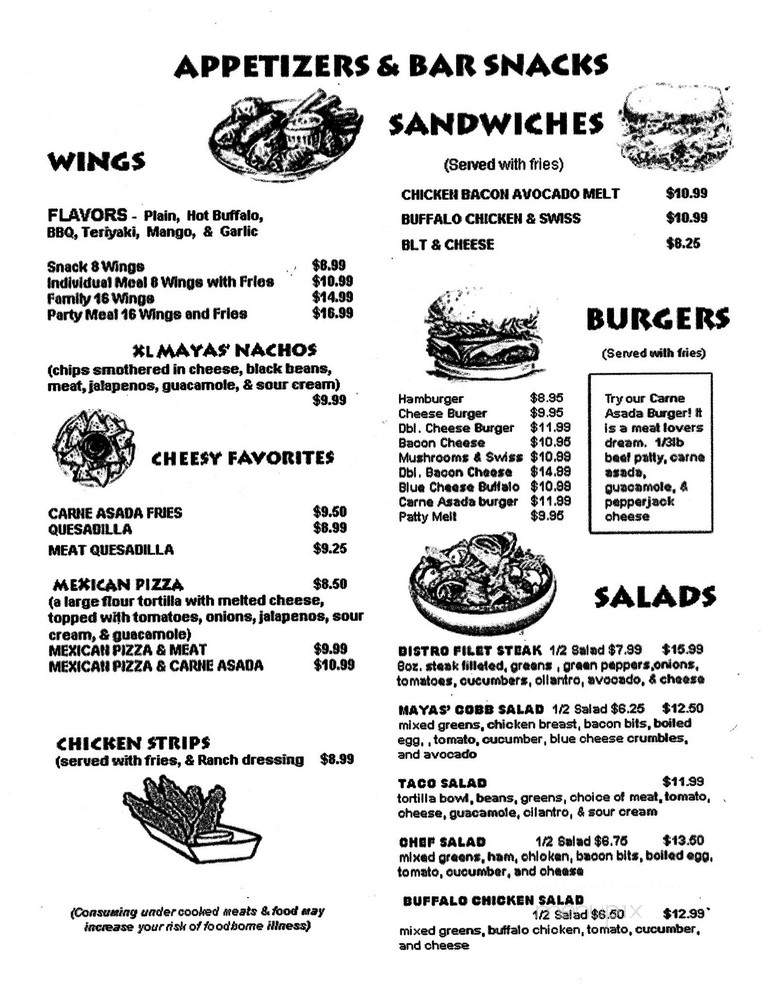 Mayas' Restaurant & Sports Cantina - Parker, AZ