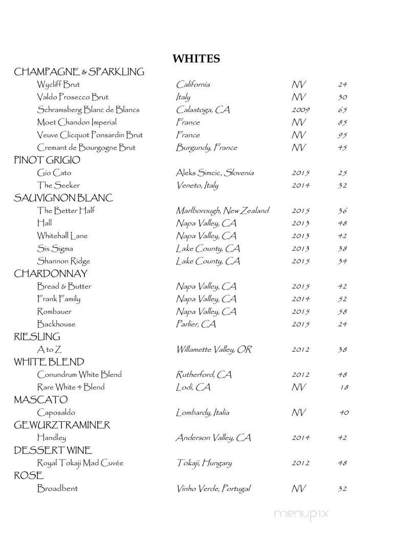 Toast Tahoe - Zephyr Cove, NV menu_pic
