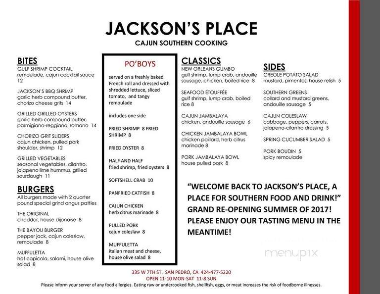 Jackson's Place - San Pedro, CA