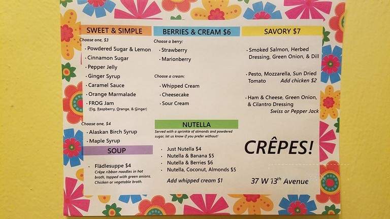 Crepes! - Eugene, OR