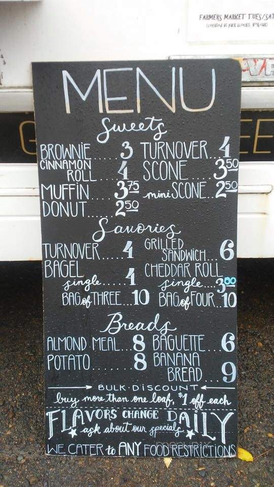 Elegant Elephant Baking Co - Eugene, OR menu_pic