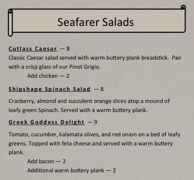 Vessel Wines - Woodinville, WA menu_pic