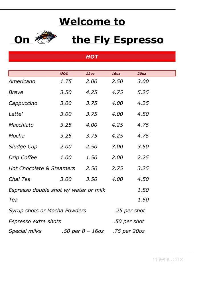 On The Fly Espresso - Wasilla, AK