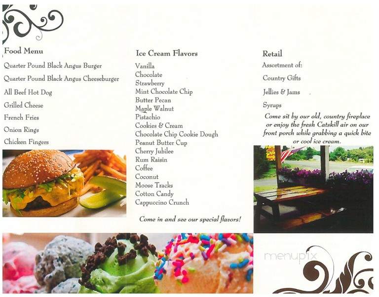 Kaatskill Cider Mill - Catskill, NY menu_pic