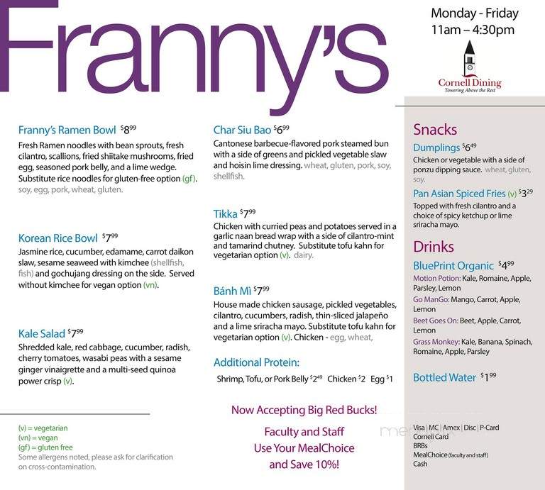 Franny's Food Truck - Ithaca, NY