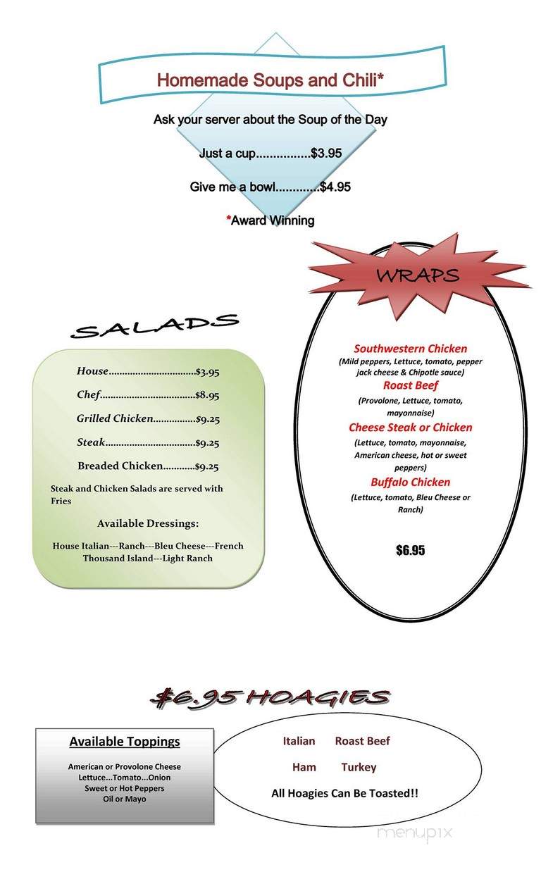 Spruce Creek Bakery - Spruce Creek, PA menu_pic