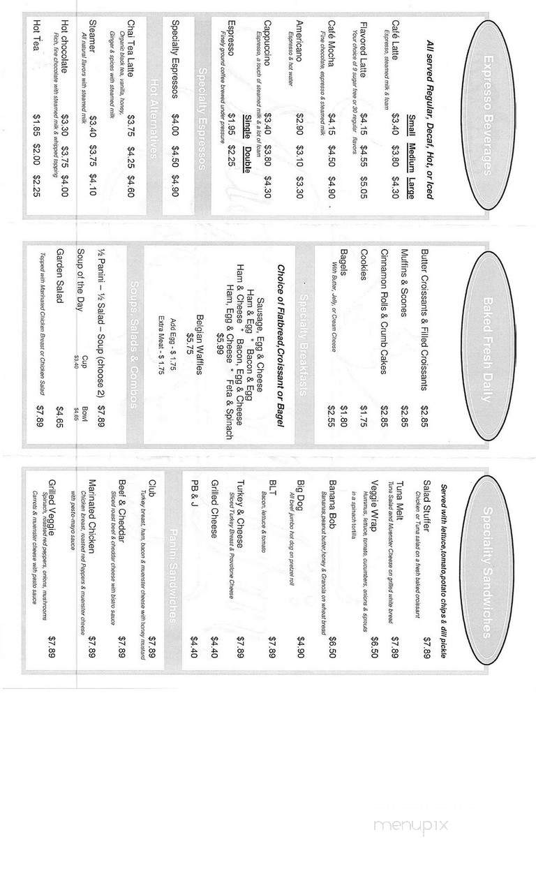 Mug N' Muffin - Stone Ridge, VA menu_pic
